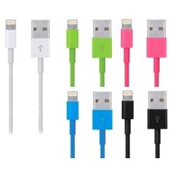 Cordon USB chargement/synchronisation /iPhone5 - iPad4&Mini - 1.00m