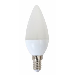 Ampoule Led E14 Bougie - 5 Watts - 2800K - non-dimmable - 400Lm - Blanc chaud