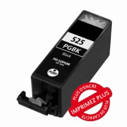 Cartouche compatible - Canon C525Bk - Noire