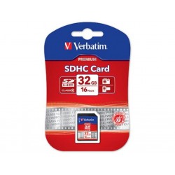 Secure Digital Card - Class 10 - VERBATIM - 32Go SDHC