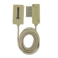 Cordon modem RJ11 avec prise Gigogne - RJ11/Gigogne F - 3,00m