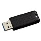 Stick USB PinStripe Black - "VERBATIM" - 32 Go - 49064