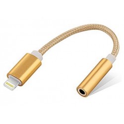 Adaptateur Lightning Mâle / jack 3,5mm pour iPhone