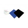 Lot de 50  tapis souris tissu 210*180X2mm - Ass de couleurs