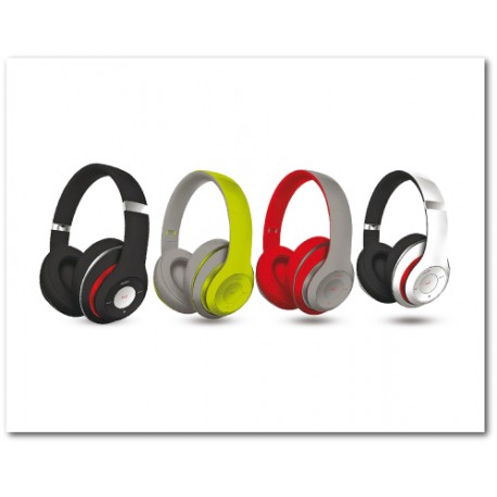 Casque stéréo sans fil Bluetooth - FB-0916 - Ass de couleurs - "PLATINET"