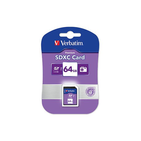 SDXD Secure Digital Card - Class 10 - VERBATIM - 64Go SDXC  - 44024