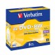 5 DVD+RW 4.7 Go "VERBATIM" - coffret cristal - 4x / CB à l'unite - 023942432289 - 43229