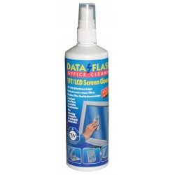 Spray nettoyant pour écran plat, TFT, PDA ... - 250ml - "DATA FLASH"