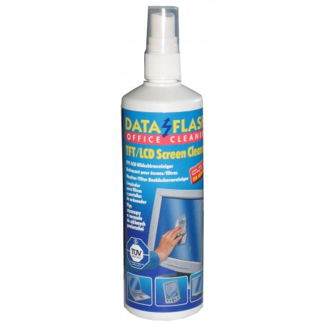 Spray nettoyant pour écran plat, TFT, PDA ... - 250ml - "DATA FLASH"