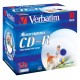10 CD-R 80Min 700Mb - "VERBATIM" - SUPERAZO - VINYL - Coffret slim - 52x - 43426