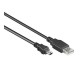 Cordon Mini USB 2.0 type AM/ B Mini M (5-pin) - 1.00m