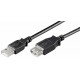 Rallonge USB 2.0 Type A Mâle / A Femelle - 0,60m