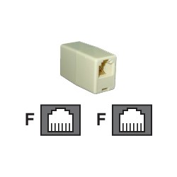 Coupleur RJ45 Cat. 3/4/5e/6 - 8C8C