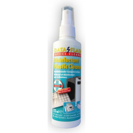 Spray désinfectant et nettoyant pour ordinateur - 125ml - "DATA FLASH"