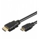 Cordon HDMI / Mini HDMI Standard Mâle/Mâle - 1.50m