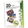 20 Feuilles Papier Photo brillant/Glossy 220g - A6 - "ELYPSE"