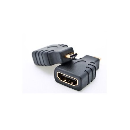 Adaptateur HDMI Femelle / Micro HDMI Mâle  - contacts or