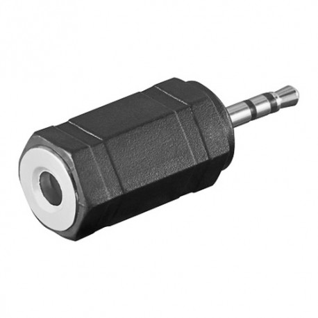 Adaptateur Jack 3.5mm Stéréo Femelle / 2,5mm Stéréo Mâle