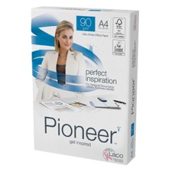 Ramette 500 Feuilles papier A4 90g - "Pioneer"