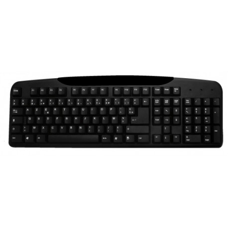 Clavier 108 touches filaire - USB - Black Touch 2 - "ELYPSE" - Ex 460002