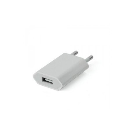 Chargeur USB secteur -  1 port USB - 1 x 1A