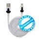Cordon USB chargement/synchronisation /iPhone5/6 - iPad4&Mini - Led - 1.00m