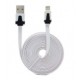 Cordon USB chargement/synchronisation /iPhone5/6 - iPad4&Mini - Led - 1.00m