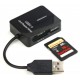 Mini lecteur de cartes 45 en 1 USB 2.0 - "ELYPSE"