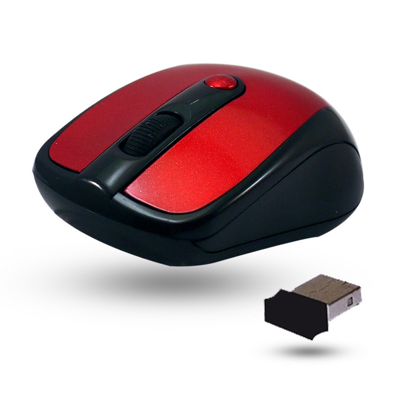 Mini souris optique sans fil 2.4Ghz COLOR WAY 2 - USB - ELYPSE - EURO  10 SAS